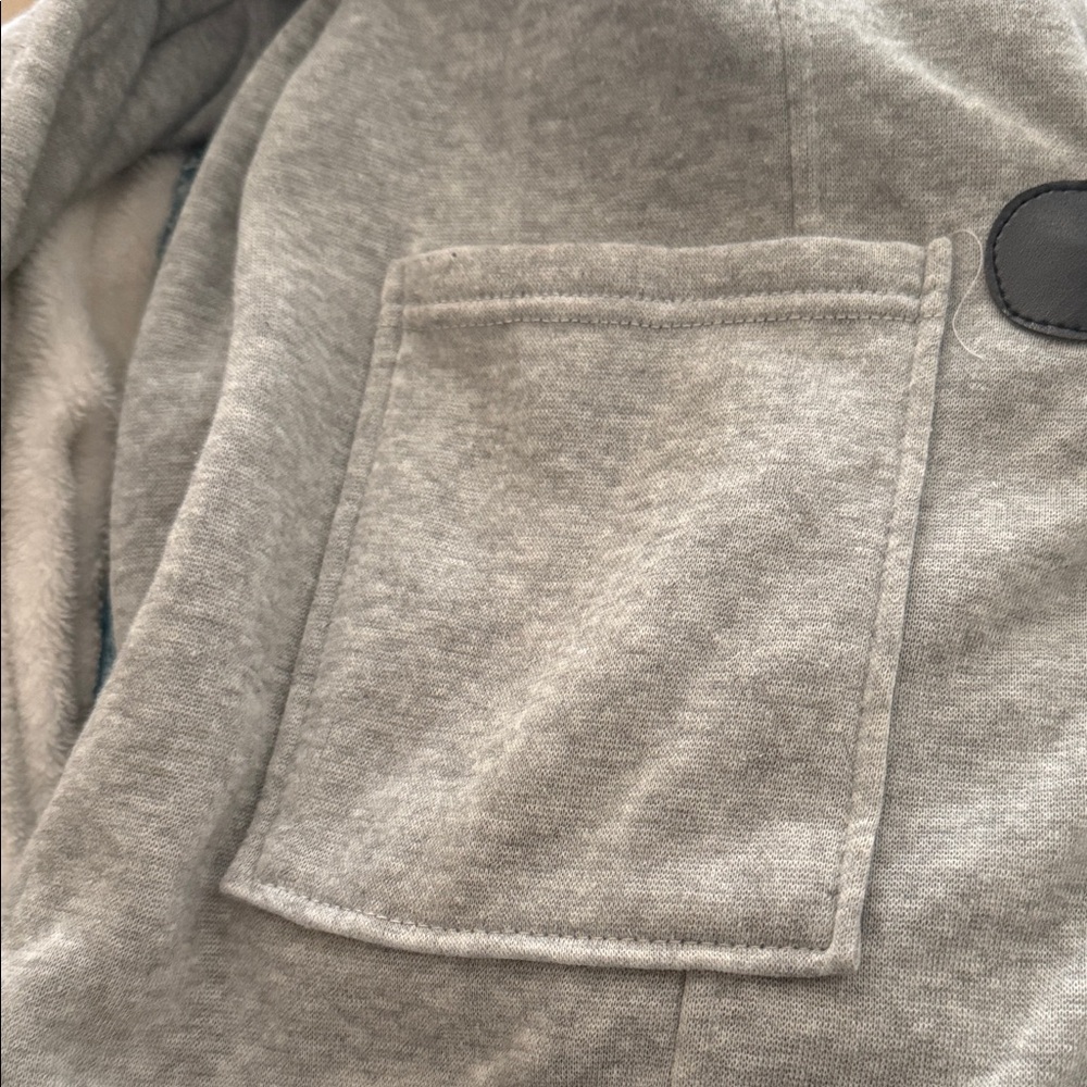 Women's Gray lightweight Toggle Coat - image 6